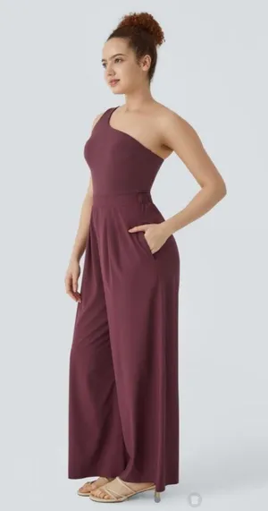 Breezeful One Shoulder Pocket Jumpsuit thumbnail 3