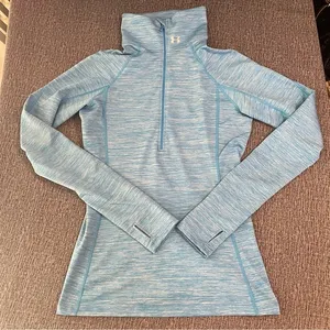 Under Armour Women’s Quarter Zip Long Sleeve Top thumbnail 1