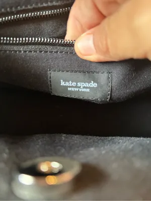 Vintage Kate Spade Pink Nylon Shoulder Bag Icon Sam Barbie Y2K Logo Coquette thumbnail 9