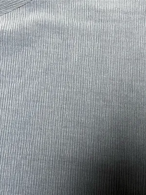 Madewell Striped Knit Jacquard Funnelneck Top Blue M thumbnail 3