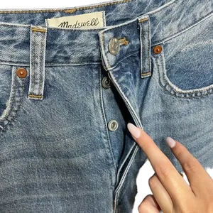 Madewell The Dadjean Destroyed‎ Edition Jeans Dustin Wash Size 27 thumbnail 6