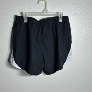 Nike‎ Dri-Fit Women Running Athletic Black/White Shorts size M thumbnail 7