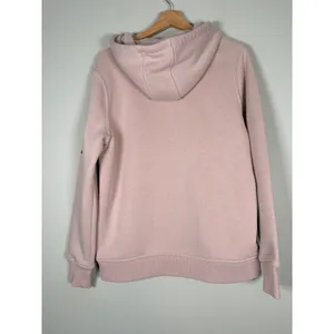 Carhartt Womens Relaxed Fit Logo Graphic Hoodie Heather Pink Large‎ L 12-14 thumbnail 5