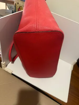 Michael Kors Jet Set Large Saffiano Leather Tote Coral thumbnail 8