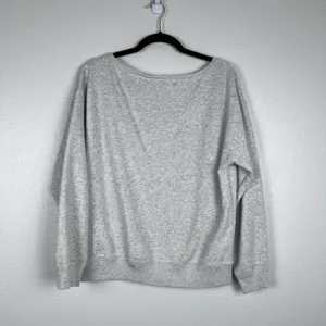 Hollister Women's UCLA Boat Neck Sweatshirt‎ Grey Sz XS thumbnail 7
