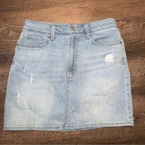 Arizona Jean Company Light Blue Denim Jean Skirt Size 5 thumbnail 1