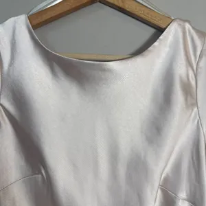 Hello Molly Expressed Permission Mini Dress Women's XS 2 Champagne Satin NWT thumbnail 9