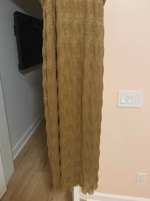 Mango Gold Shimmer Dress thumbnail 5