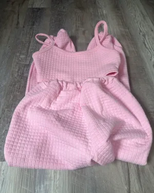 Amazon Pink lounge sweat set thumbnail 1