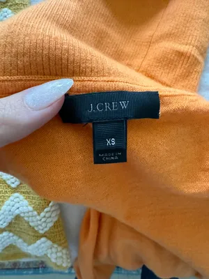 J.Crew Orange Longsleeve Turtleneck thumbnail 3