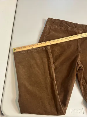 Free People In My Feelings Velvet Boho Distressed Crop Slim Flare Pants Size M thumbnail 10