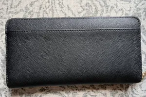 Kate Spade Black Large Zip Wallet thumbnail 2