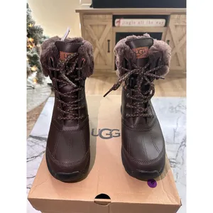 NEW Ugg Zaylee Waterproof Winter Boot size 7 Brown thumbnail 7