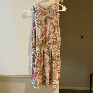 Free people Bohemian Paisley Lace-Up mini Dress thumbnail 2
