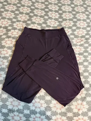 lululemon athletica deep plum workout leggings thumbnail 3