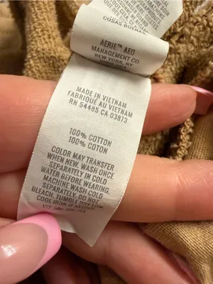 aerie tan beige High Waisted Chillax Fleece Lounge Shorts - size XL thumbnail 9