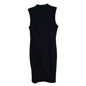 Alexia Admor Hunter‎ Green Navy Colorblock Mock Neck Sheath Dress M thumbnail 8