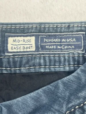 ⁠Miss Me Mid-Rise Easy Bootcut Embellished Sequins Studs Womens Jeans Size 30 thumbnail 12