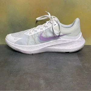 Nike Air Zoom Winflo 8 Women's Grey / White / Violet Sneakers Size 9 thumbnail 15