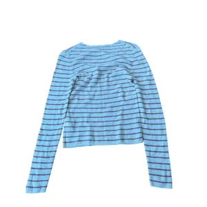 Vince Womens Ribbed Striped Wool Sweater Cream Burgundy Crew‎ Neck Size Medium thumbnail 2