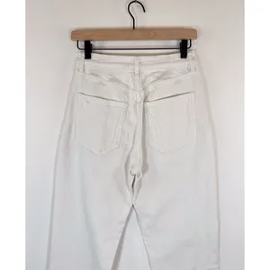 AGOLDE Womens Jeans White Riley High Rise Straight Crop Denim Button Fly Size 27 thumbnail 11