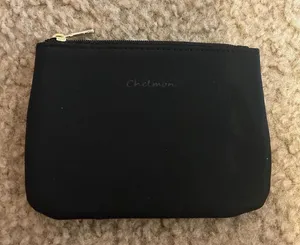 C044 Genuine leather woman black coin purse thumbnail 1