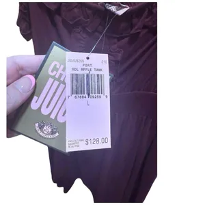 Juicy Couture Large Tank Women's Size 90's Y2K Ruffle Fairycore Whimsycore NWT thumbnail 8