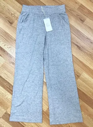 Johnny Was CALME Gray Wide Leg Pant‎ Pull On Casual Relaxed Soft Size Small New thumbnail 1