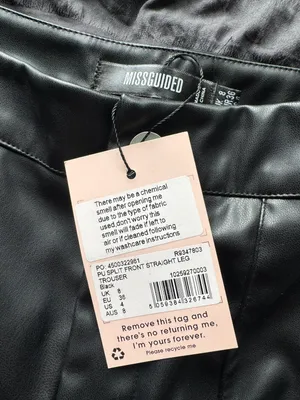 Missguided Faux Leather Pants thumbnail 2