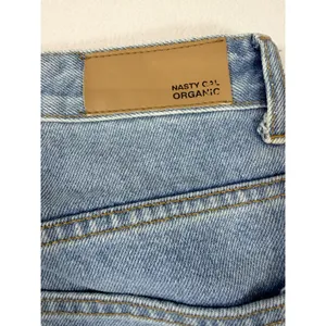 Nasty Gal Jeans Women 8 Blue Straight Leg Organic Cotton Denim High Rise thumbnail 7