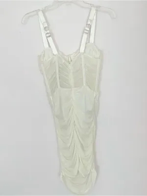 Leau Miami Mesh Corset Mini Dress thumbnail 6
