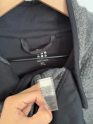 Title Nine Women’s XL Grey Full Zip Up Long Shacket Wool Outdoor Hike Winter thumbnail 3