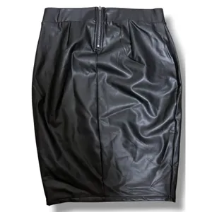 Torrid M-L Size 10 Black Faux Leather High Waist Pencil Skirt NWT 00 NEW thumbnail 8