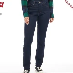 Levi  dark blue slim Jeans thumbnail 3
