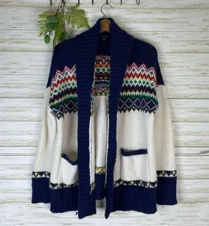 American Eagle Mohair Wispy Longline Cardigan thumbnail 1