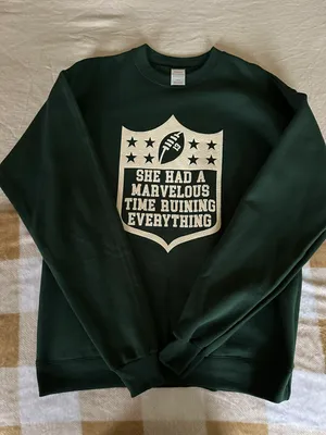 Taylor Swift NFL Crewneck Sweatshirt thumbnail 4