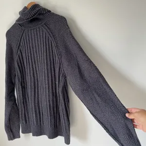 Free People Big City Turtleneck Sweater Boho Ribbed Slouchy Women's Size Small thumbnail 4