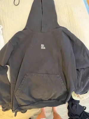 Christian graphic oversized sweatshirt Black Size XL thumbnail 6