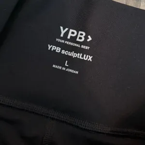 Abercrombie & Fitch YPB sculptLUX Athletic Skirt Skort with Slit Black Large thumbnail 5