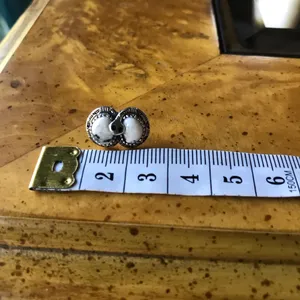 Artistic White Buffalo Sterling Silver Snake Stud Earrings thumbnail 7