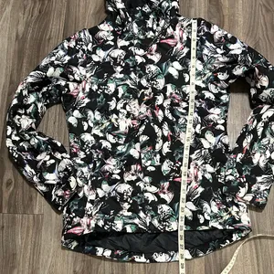 Volcom Women’s Snowboard Jacket Floral Print Hooded Winter Snow Ski, 8k. thumbnail 14