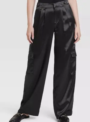 A new day satin pants thumbnail 1