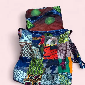 Boho Hippie Patchwork Sling Flap Messenger Crossbody Book Laptop School Bag Purse Streetwear Measurement in pics thumbnail 3