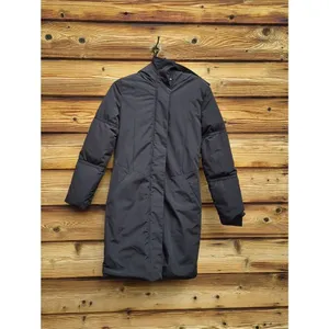 NWT Black Premium Down Filled Parka Coat Jacket XXS WhiteSky thumbnail 5
