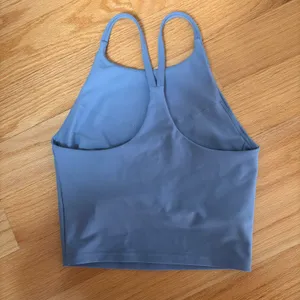 Old Navy Blue Active Crop Tank Top thumbnail 2