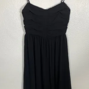Aritzia Elegant Black Midi Dress Size 8 thumbnail 6
