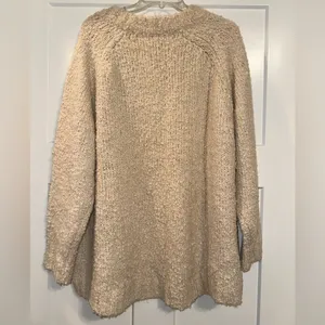 Universal Threads Goods Co. v-neck cream sweater 3X thumbnail 3