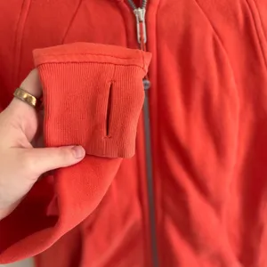 Lululemon Scuba Full-Zip Hoodie Burnt Orange Fleece Jacket Women's Sz 8‎ CA35801 thumbnail 5