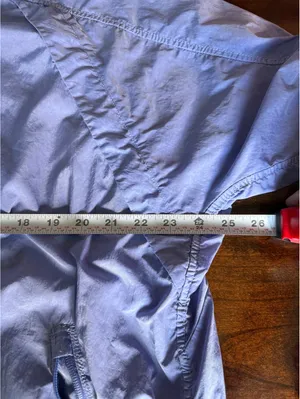 Athleta Lightweight Lavender Hooded Windbreaker Jacket, Size M thumbnail 8
