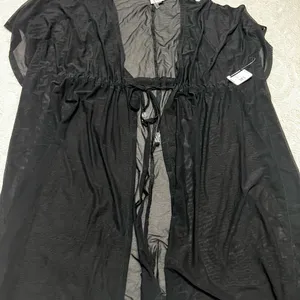 Swim Cover up Black Size L thumbnail 5